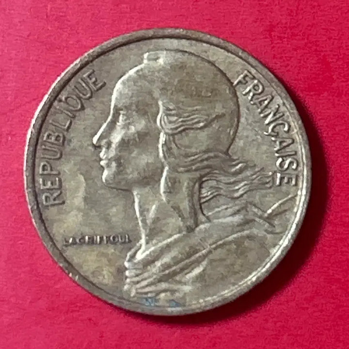 [BUNJANG] French Coin J39 / 프랑스 동전 주화 J39