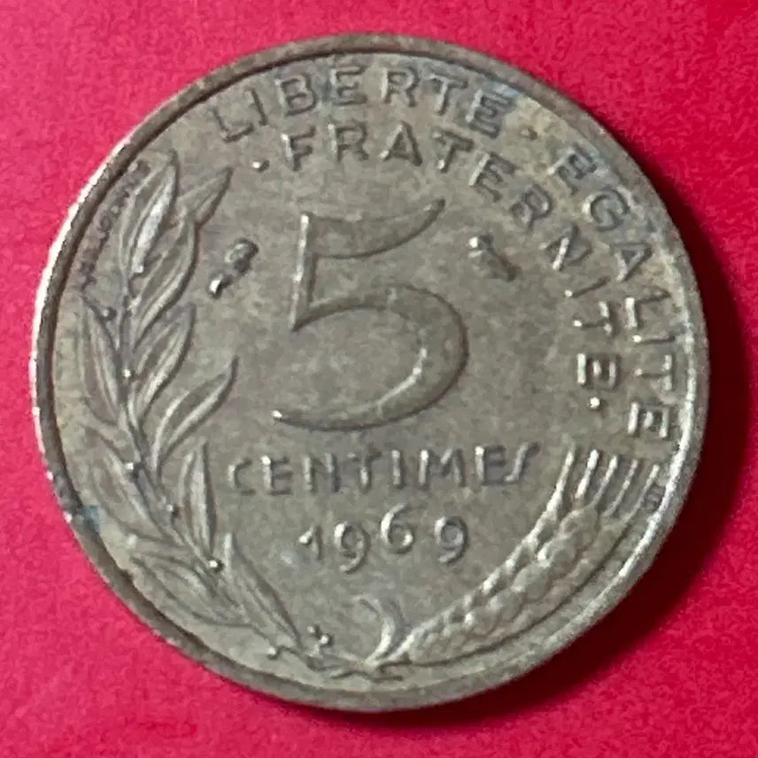 [BUNJANG] French Coin J39 / 프랑스 동전 주화 J39