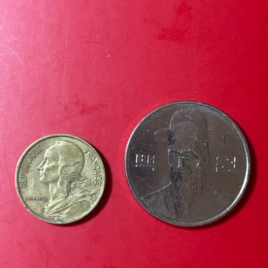 [BUNJANG] French Coin J39 / 프랑스 동전 주화 J39