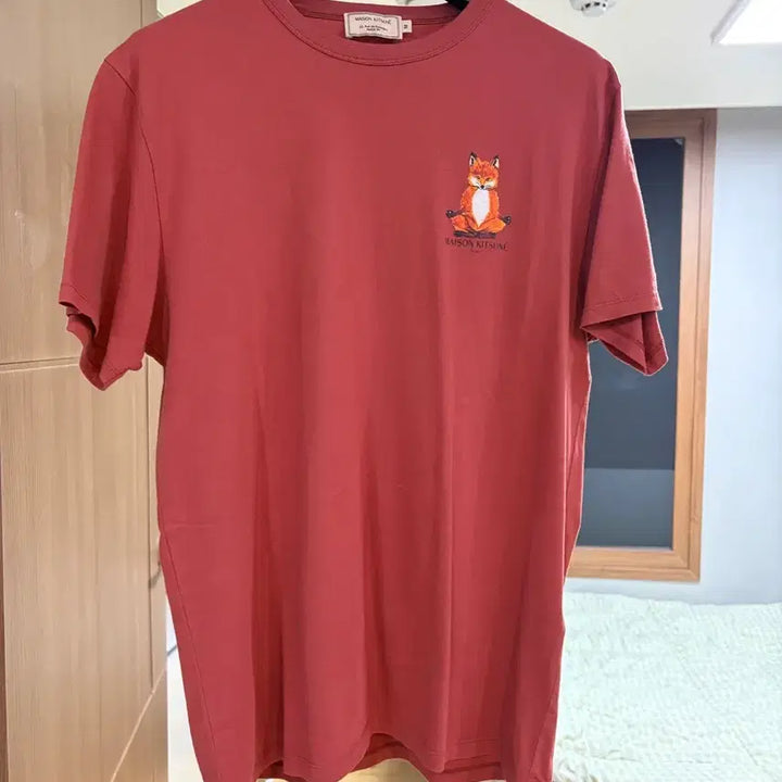 [BUNJANG] Maison Kitsune Yoga Fox Short Sleeve T-shirt / 메종키츠네 요가 폭스 반팔 티셔츠