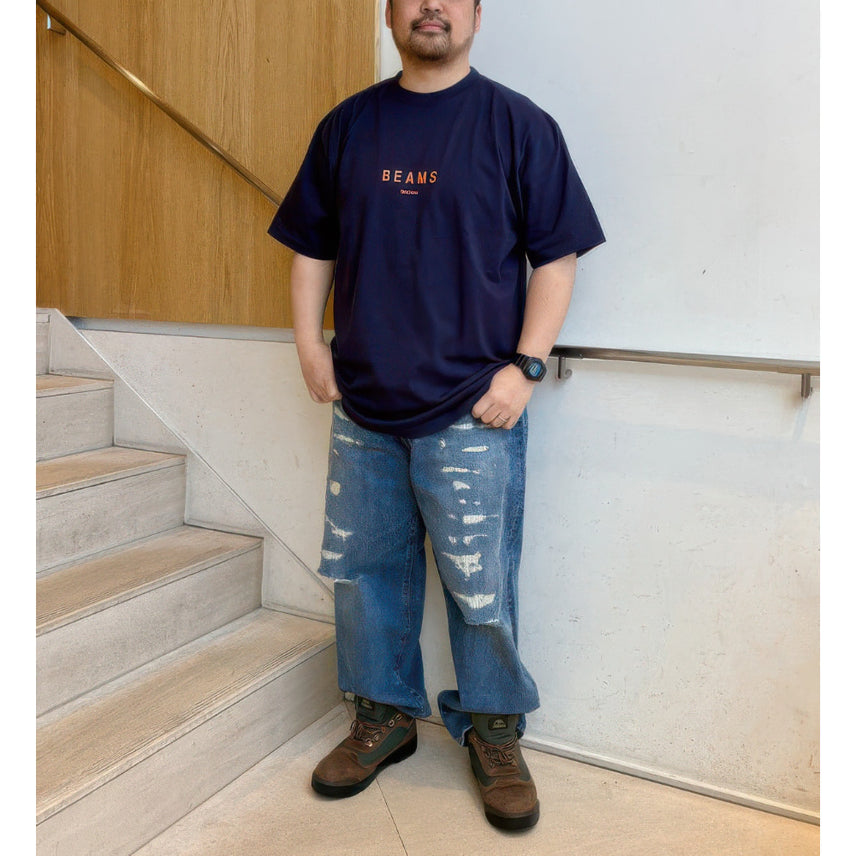 [BUNJANG] BEAMS Logo T-Shirt 26SS / 빔즈 로고 반팔 티셔츠 26SS