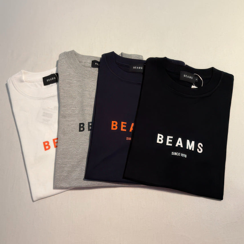 [BUNJANG] BEAMS Logo T-Shirt 26SS / 빔즈 로고 반팔 티셔츠 26SS