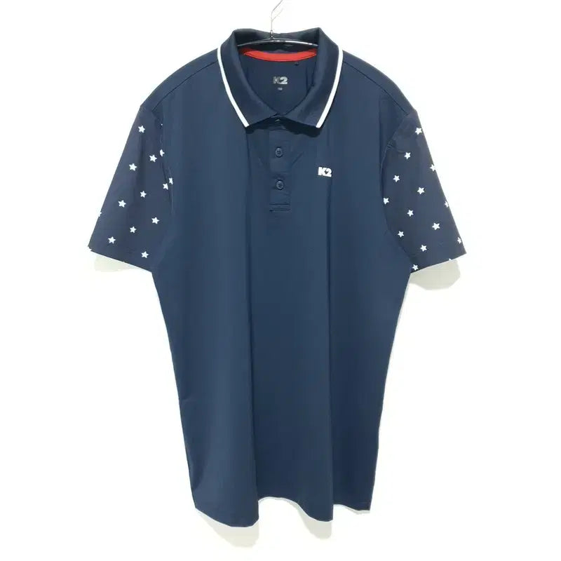 [BUNJANG] K2 Functional Short-Sleeve Polo Shirt / K2 기능성 반팔 카라티 100_i4290