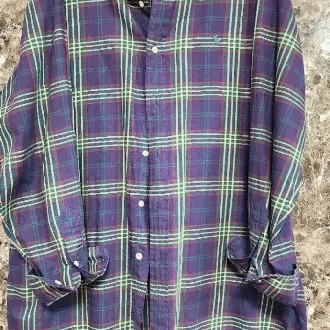 [BUNJANG] Polo Ralph Lauren Classic Checkered Shirt L / 폴로 랄프로렌 클래식 체크 셔츠 L