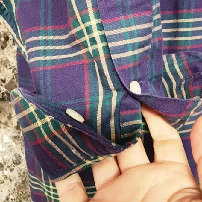 [BUNJANG] Polo Ralph Lauren Classic Checkered Shirt L / 폴로 랄프로렌 클래식 체크 셔츠 L