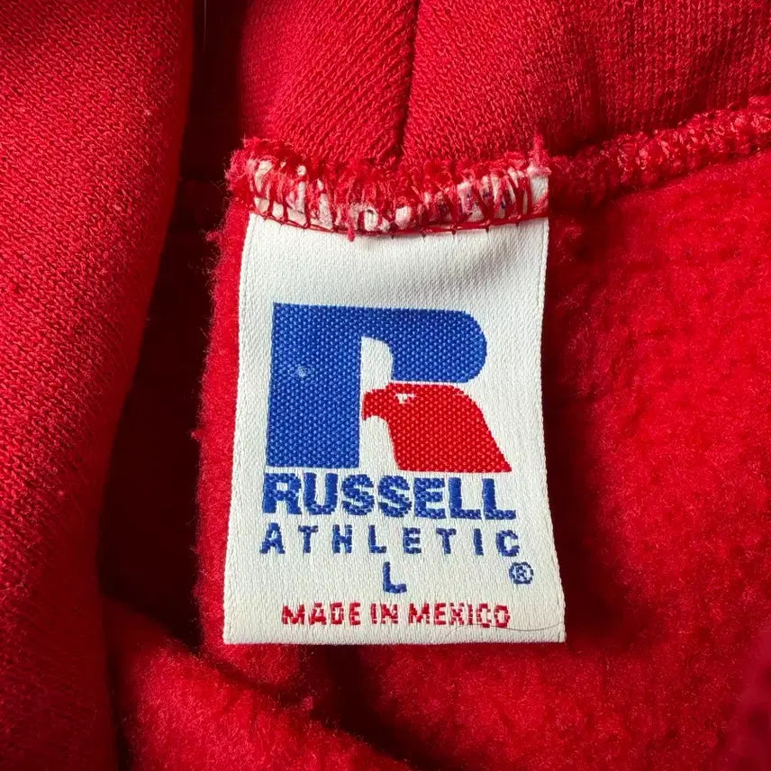 [BUNJANG] Russell 90s Hoodie (Red) / (L) 90s Russell Hoodie (red)