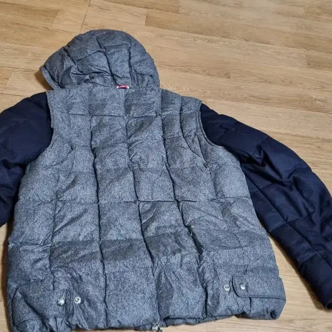 [BUNJANG] Moncler Gamma Blue Wool Down Padded Jacket / 몽끌레어 감마블루 울다운 패딩105