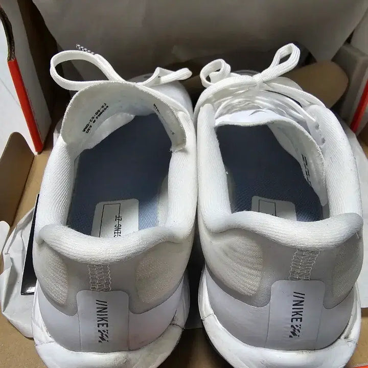 [BUNJANG] Nike Zoom Fly 6 White Pure Platinum Running Shoes / 나이키 줌 플라이 6 화이트 퓨어 플래티넘 250mm 카본화