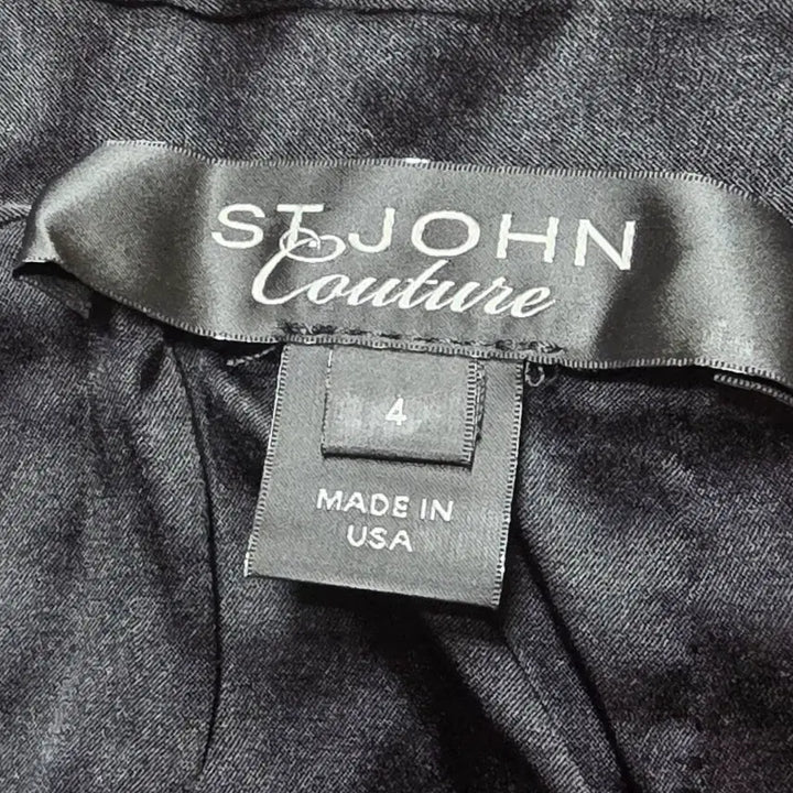 [BUNJANG] ST. JOHN Purple Metallic Jacket &amp; Skirt Set / ST. JOHN 센존 주얼 퍼플 메탈릭 자켓 &amp; 스커트 셋업