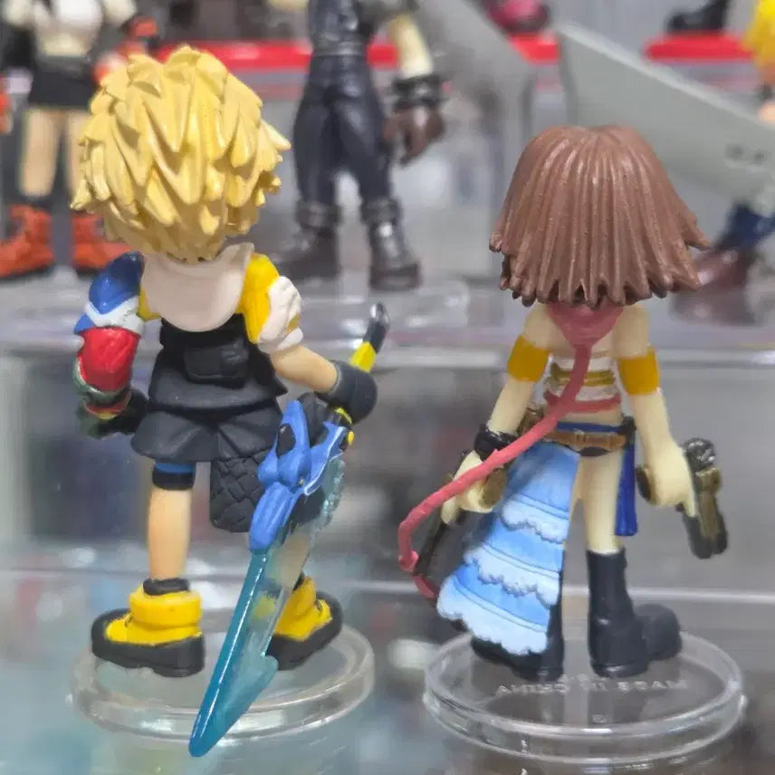 [BUNJANG] Final Fantasy X Tidus &amp; Yuna Trading Arts Figure Set / 파이널판타지10 티다 &amp; 유우나 피규어 트레이딩 아츠 세트
