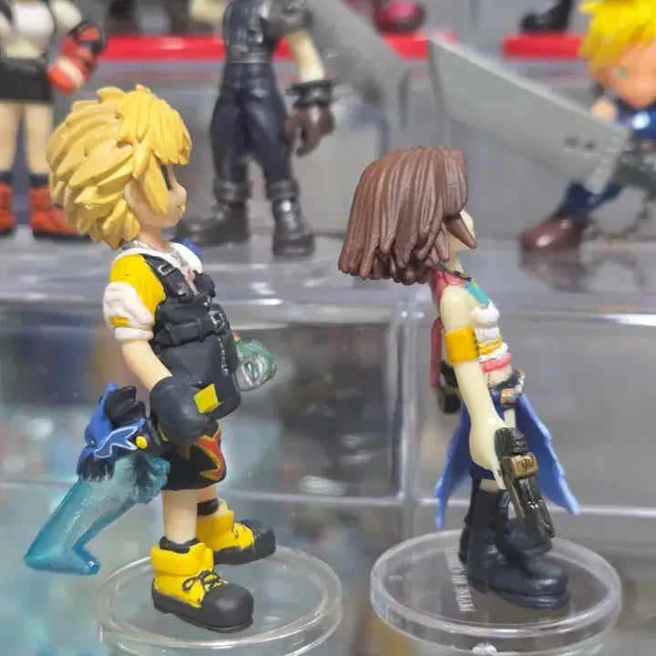 [BUNJANG] Final Fantasy X Tidus &amp; Yuna Trading Arts Figure Set / 파이널판타지10 티다 &amp; 유우나 피규어 트레이딩 아츠 세트