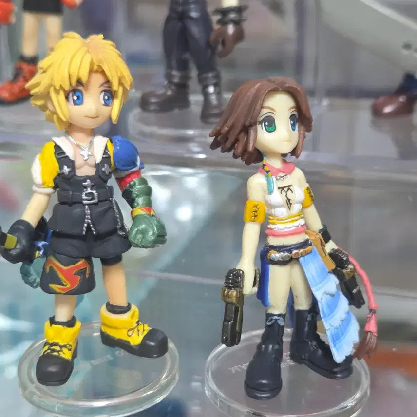[BUNJANG] Final Fantasy X Tidus &amp; Yuna Trading Arts Figure Set / 파이널판타지10 티다 &amp; 유우나 피규어 트레이딩 아츠 세트