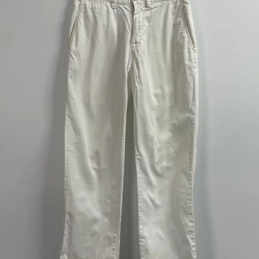 [BUNJANG] Polo Ralph Lauren White Chino Pants / 폴로 랄프로렌 화이트 치노팬츠 (onp.40)