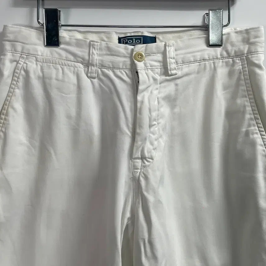 [BUNJANG] Polo Ralph Lauren White Chino Pants / 폴로 랄프로렌 화이트 치노팬츠 (onp.40)