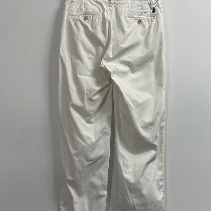 [BUNJANG] Polo Ralph Lauren White Chino Pants / 폴로 랄프로렌 화이트 치노팬츠 (onp.40)