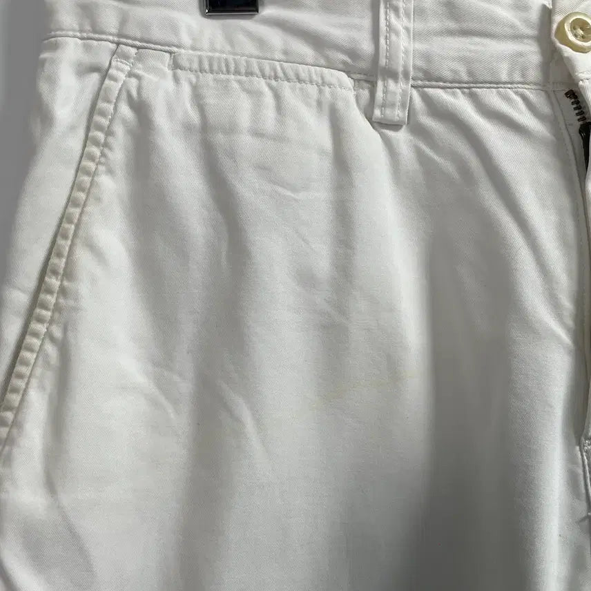 [BUNJANG] Polo Ralph Lauren White Chino Pants / 폴로 랄프로렌 화이트 치노팬츠 (onp.40)