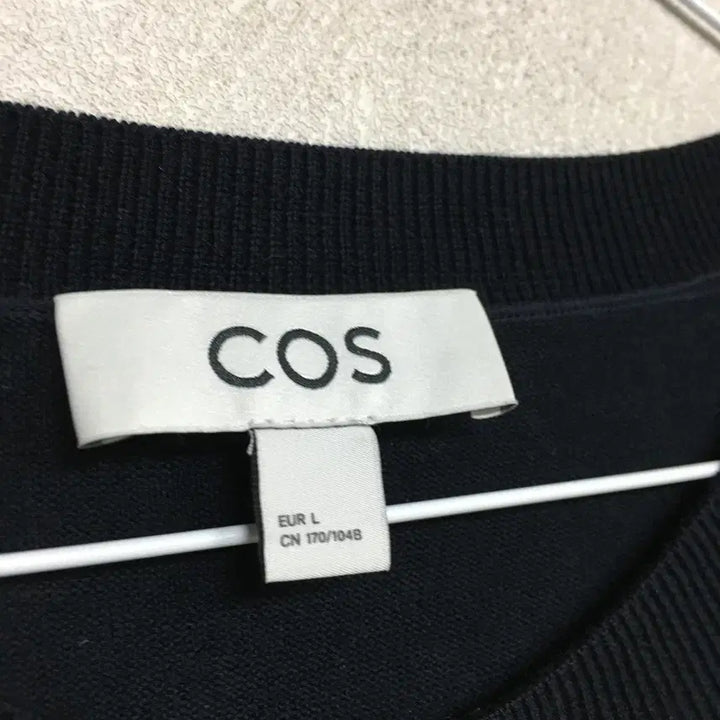 [BUNJANG] COS Merino Wool Sleeve Cardigan (Black) - Size L / COS 코스 슬리브 메리노울 가디건 L