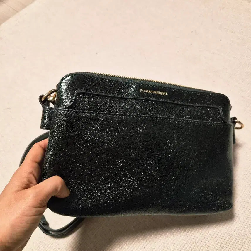 [BUNJANG] MARJA KURKI Leather Chain Shoulder/Crossbody Bag / 마리아 꾸르끼(MARJA KURKI) 소가죽 체인 숄더/크로스백