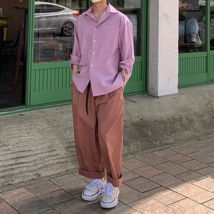 [BUNJANG] Years Ago Pink Chino Pants S / 이얼즈어고 핑크 치노팬츠S
