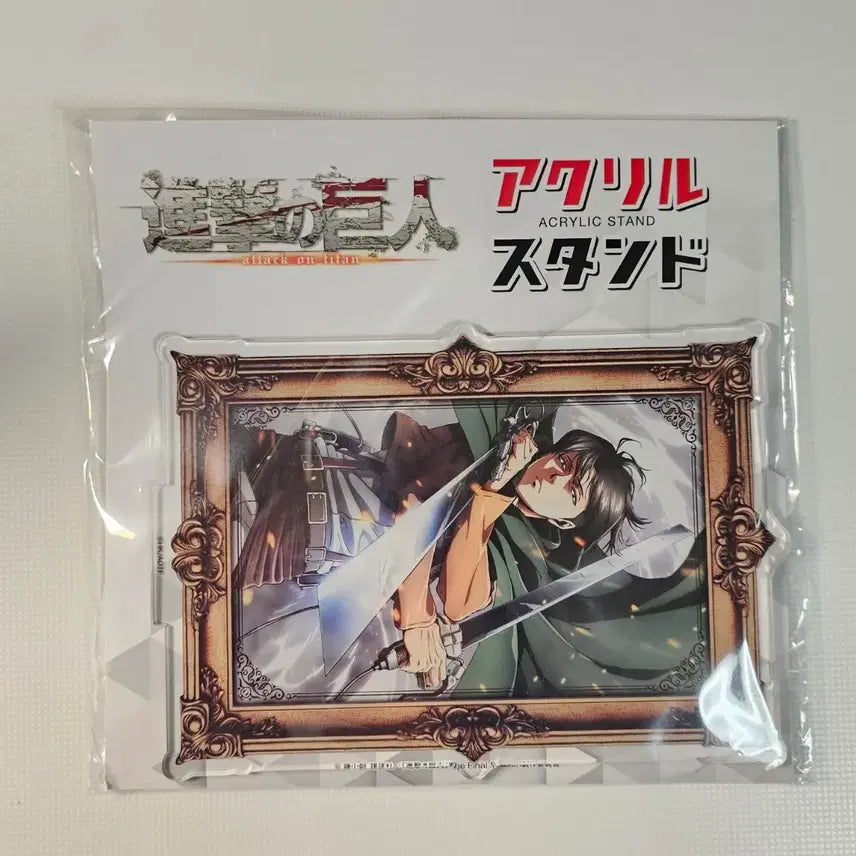 [BUNJANG] Attack on Titan Levi Acrylic Stand / 진격의 거인 리바이 아크릴 스탠드