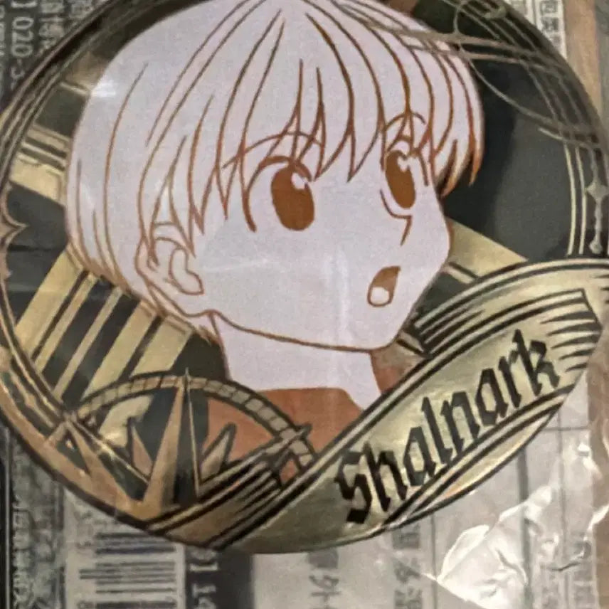 [BUNJANG] Hunter x Hunter Shalnark Metal Badge / 헌터헌터 금속메탈 뱃지 샤르나크
