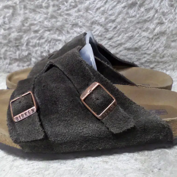 [BUNJANG] Birkenstock Zurich Brown Sandals / 후루룩구제 240 버켄스탁 취리히 브라운 샌들 슬리퍼 중고 신발
