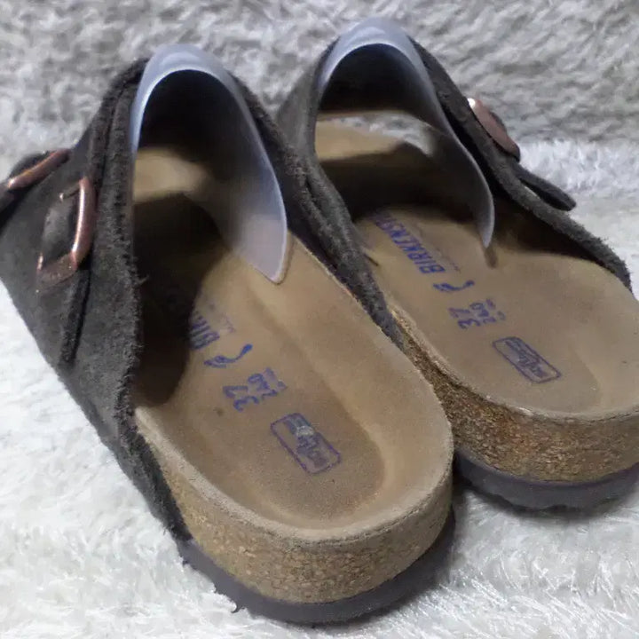 [BUNJANG] Birkenstock Zurich Brown Sandals / 후루룩구제 240 버켄스탁 취리히 브라운 샌들 슬리퍼 중고 신발