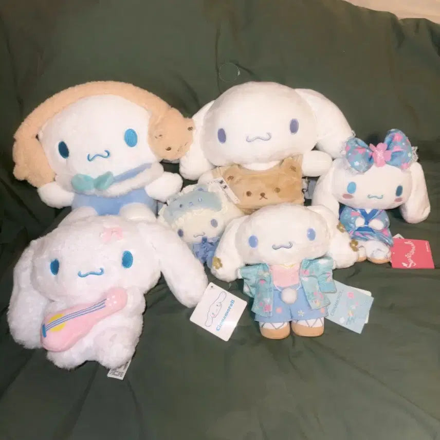 [BUNJANG] Nakayoshi Cinnamoroll Pajama Yukata Doll Set / 나카요시 파자마 유카타 시나모롤 인형 세트