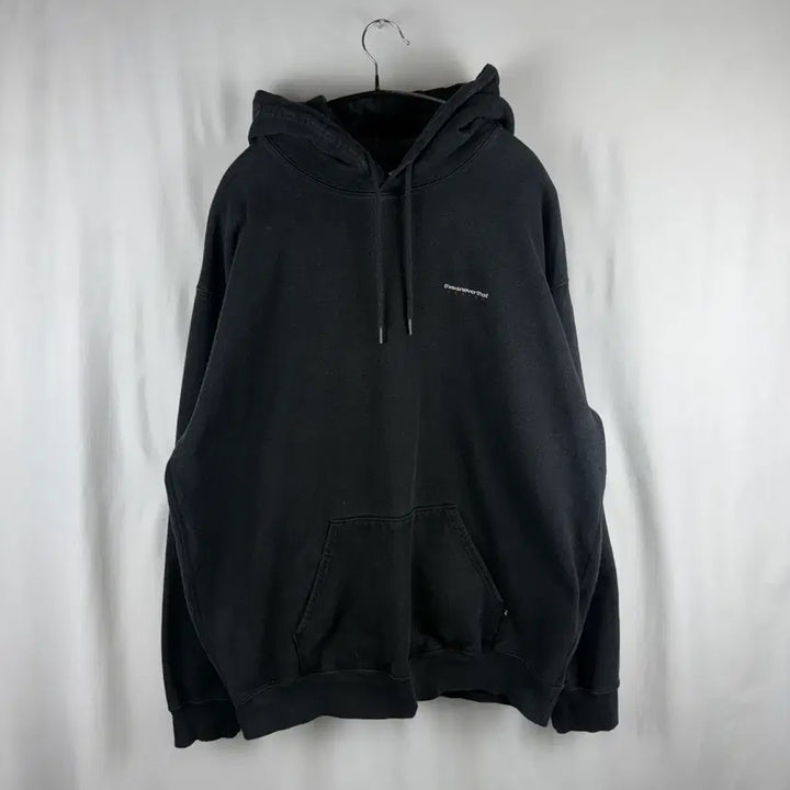 [BUNJANG] thisisneverthat Back Logo Hoodie Black / L) 디스이즈네버댓 백로고 후드 티 블랙