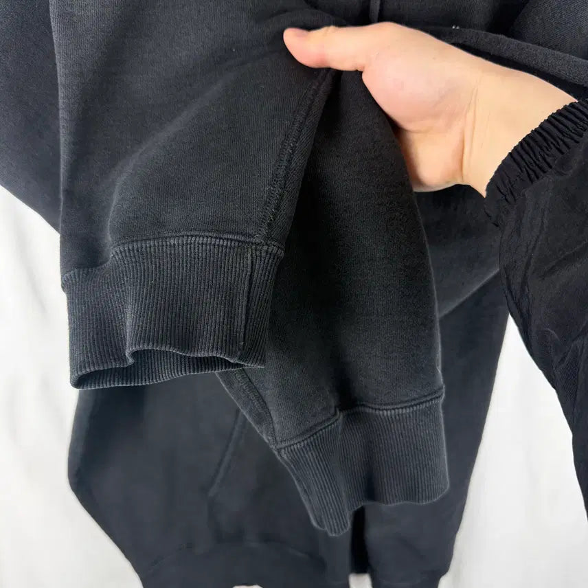 [BUNJANG] thisisneverthat Back Logo Hoodie Black / L) 디스이즈네버댓 백로고 후드 티 블랙