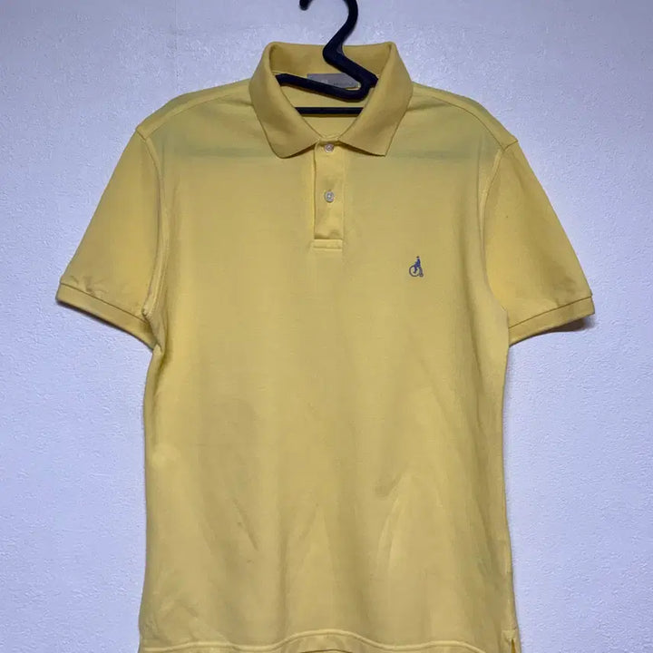 [BUNJANG] Beanpole Short-Sleeve PK T-Shirt Yellow 90 / 빈폴 반팔 PK티 90 옐로우