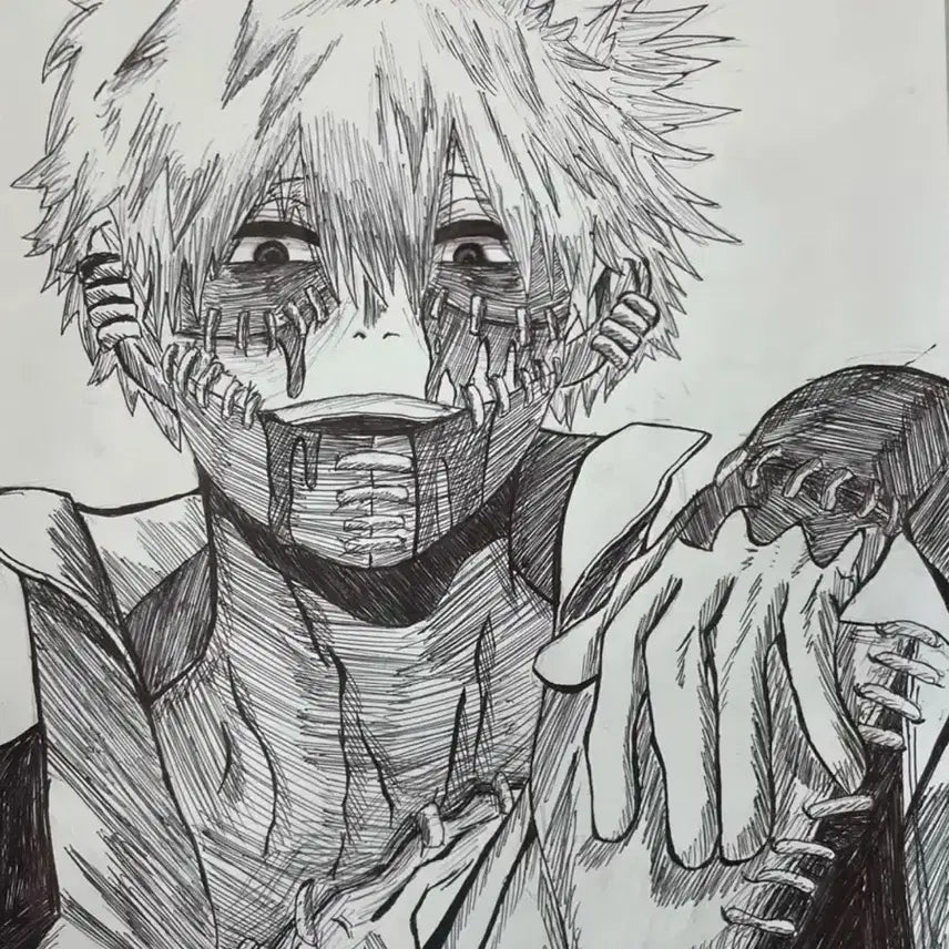 [BUNJANG] Custom Hand-Drawn Anime Commission / 애니 그림채 손그림 커미션(2000원)