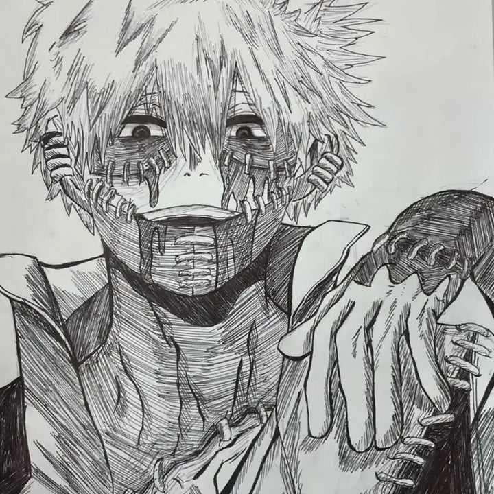 [BUNJANG] Custom Hand-Drawn Anime Commission / 애니 그림채 손그림 커미션(2000원)