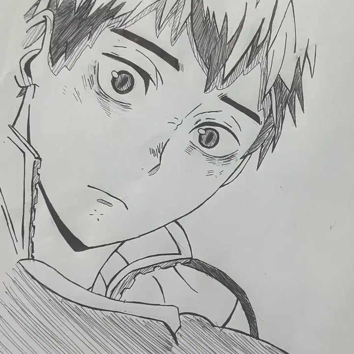 [BUNJANG] Custom Hand-Drawn Anime Commission / 애니 그림채 손그림 커미션(2000원)