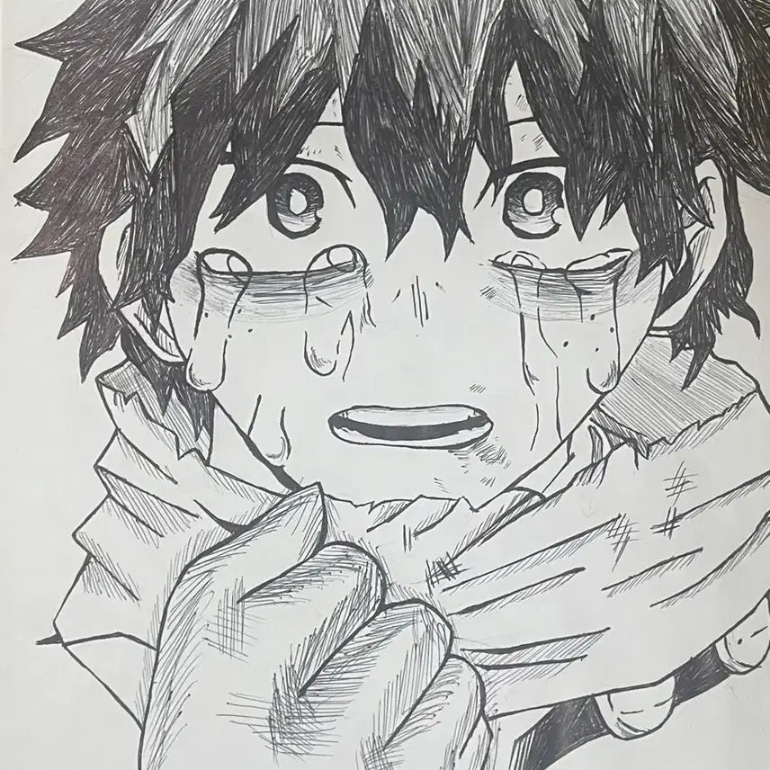 [BUNJANG] Custom Hand-Drawn Anime Commission / 애니 그림채 손그림 커미션(2000원)