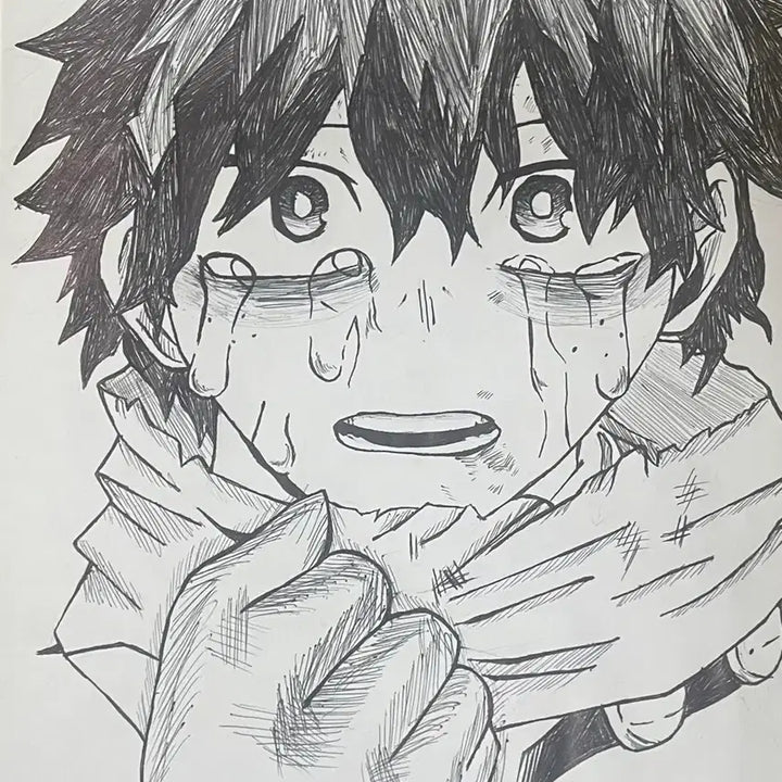 [BUNJANG] Custom Hand-Drawn Anime Commission / 애니 그림채 손그림 커미션(2000원)