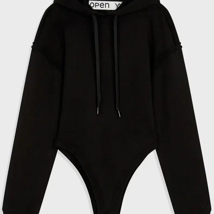 [BUNJANG] Openyy HOODYSUIT Black Bodysuit M Size / Open yy 오픈와이와이 HOODYSUIT 후드 바디수트 블랙
