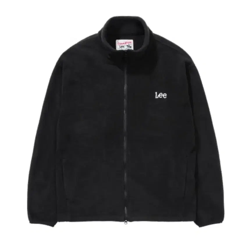 [BUNJANG] Lee Fleece Zip-Up Jacket Black (M) / Lee 리 후리스 집업 블랙 M 남녀공용