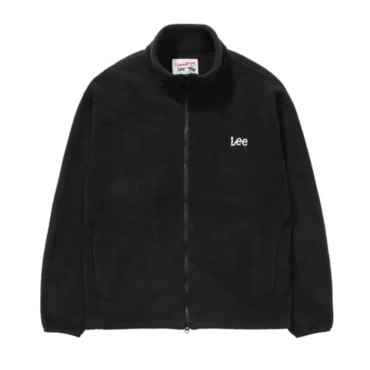 [BUNJANG] Lee Fleece Zip-Up Jacket Black (M) / Lee 리 후리스 집업 블랙 M 남녀공용