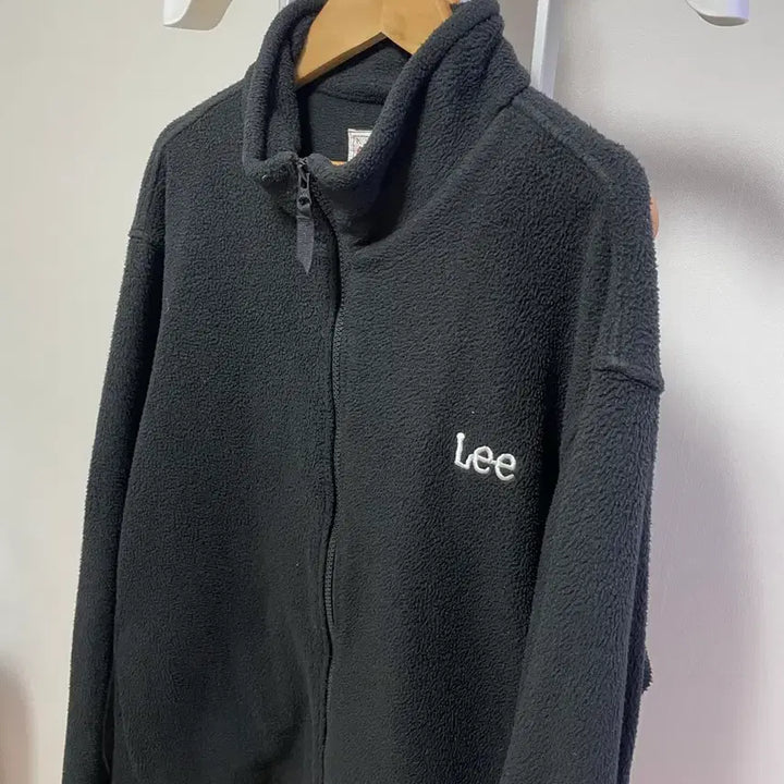 [BUNJANG] Lee Fleece Zip-Up Jacket Black (M) / Lee 리 후리스 집업 블랙 M 남녀공용