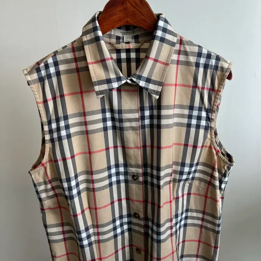 [BUNJANG] Burberry Check Long Dress / 버버리 체크 롱 원피스(정품)
