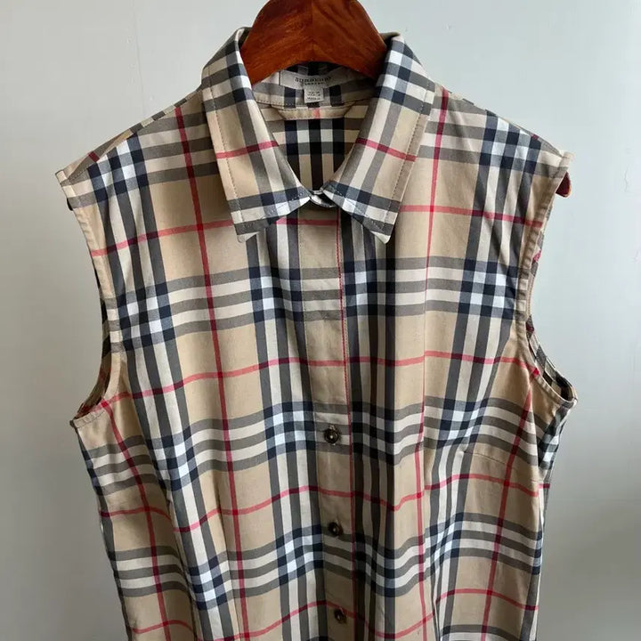 [BUNJANG] Burberry Check Long Dress / 버버리 체크 롱 원피스(정품)