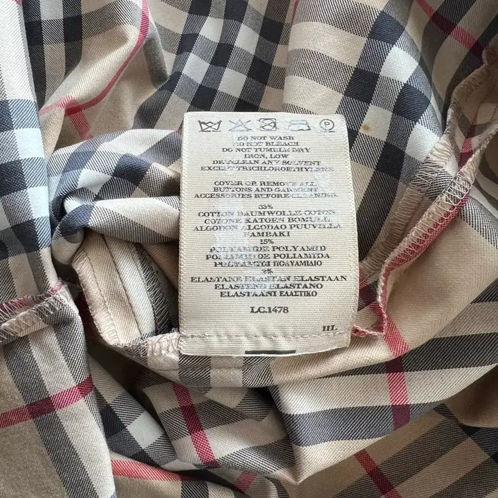 [BUNJANG] Burberry Check Long Dress / 버버리 체크 롱 원피스(정품)