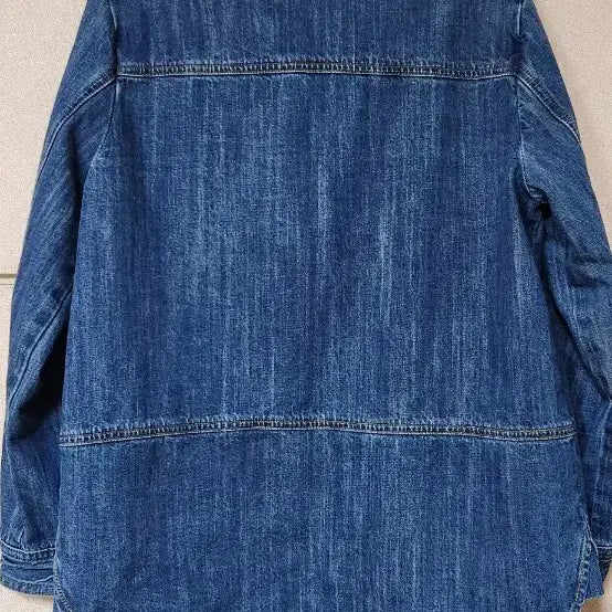[BUNJANG] Olivia Hassler Denim Jacket Shirt / 올리비아하슬러 데님 자켓형 셔츠