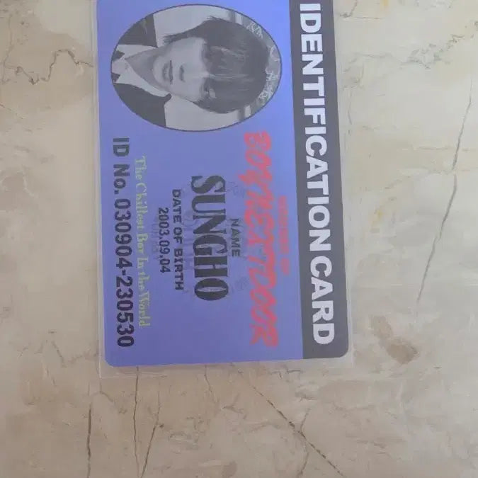 [BUNJANG] BOYNEXTDOOR Sungho ID Photocard / 보이넥스트도어 성호 ID 카드