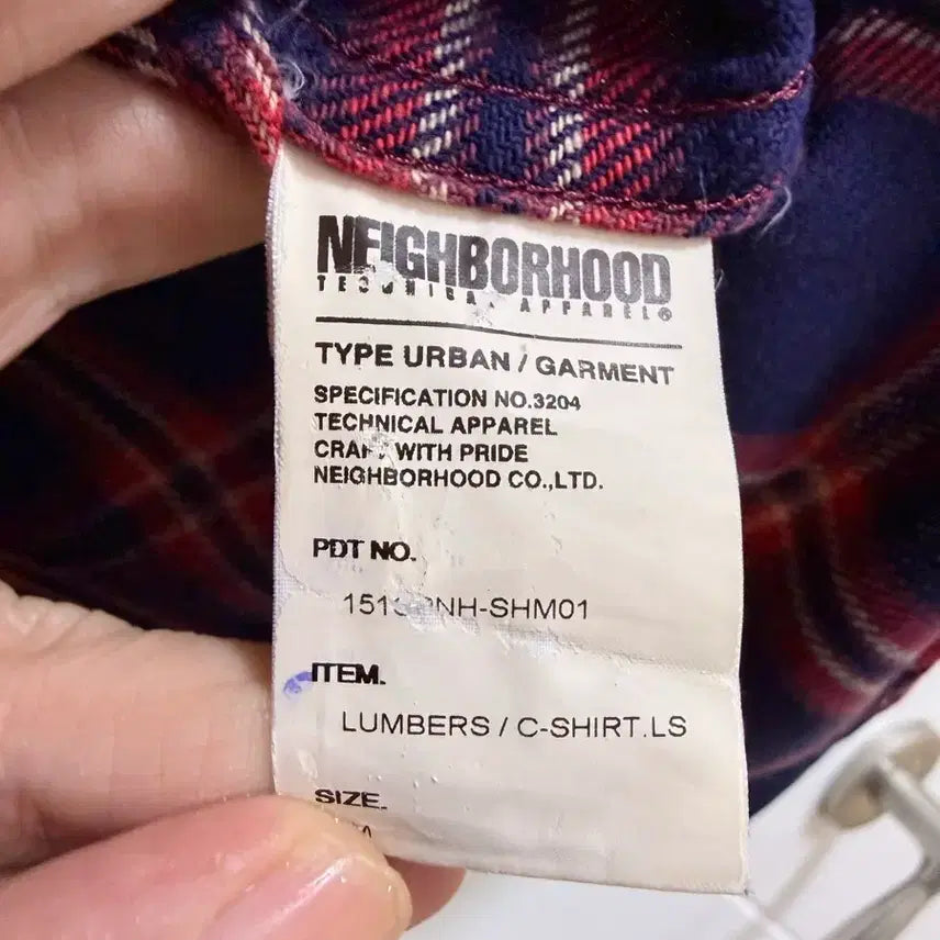 [BUNJANG] Neighborhood Lumber Shirt M Size / 네이버후드 럼버 셔츠 M 사이즈