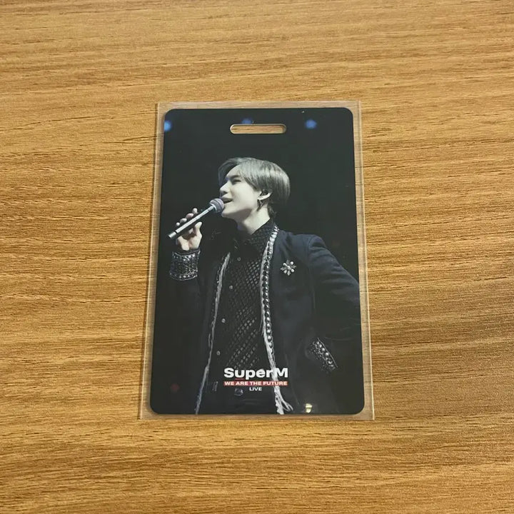 [BUNJANG] SuperM Taemin Museum Entry Tag Card / 슈퍼엠 샤이니 태민 뮤지엄 입장 태그 카드