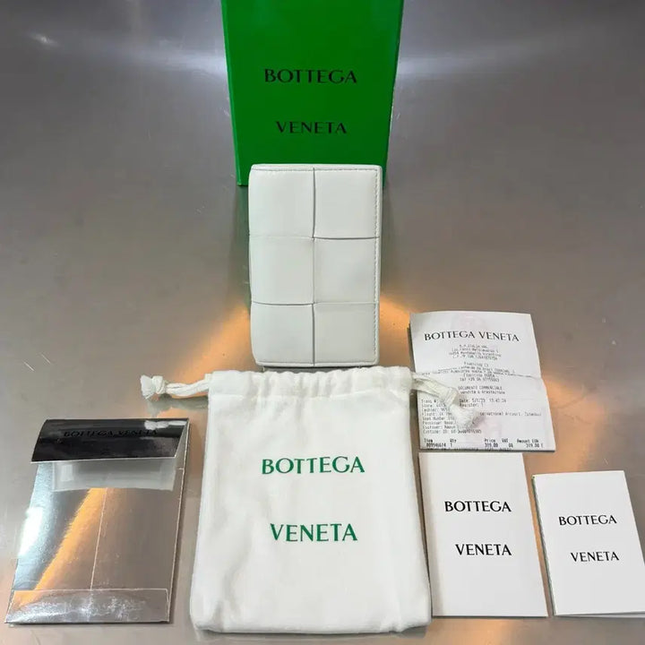 [BUNJANG] Bottega Veneta Cassette Business Flap Wallet / 보테가베네타 카세트 비즈니스 플랩지갑 풀구성