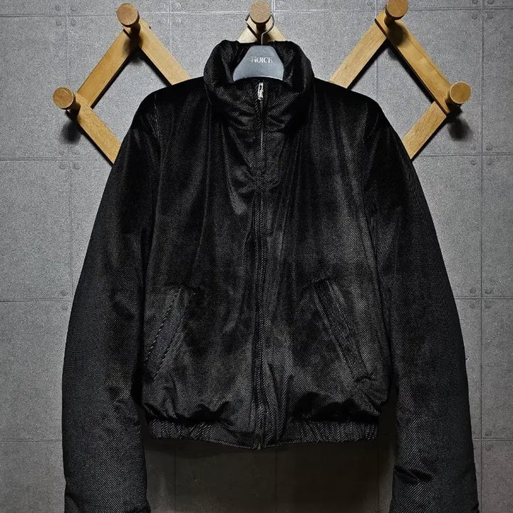 [BUNJANG] Noise Velvet Goose Down [L] Jacket / 노이스 벨벳 구스다운 [L]