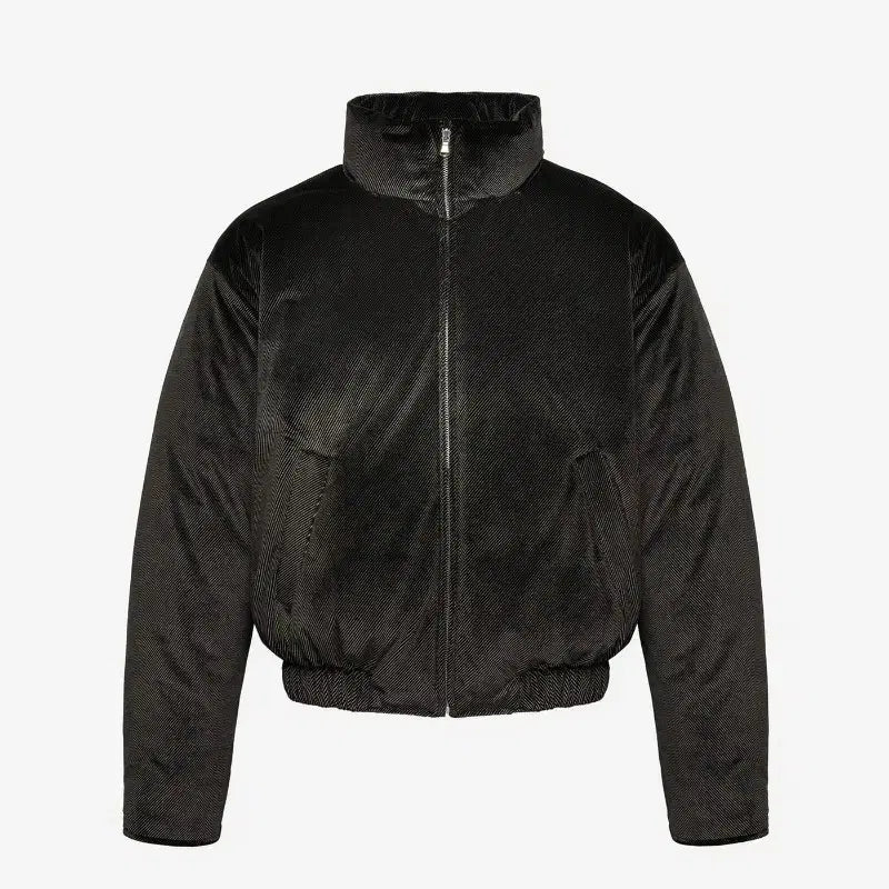 [BUNJANG] Noise Velvet Goose Down [L] Jacket / 노이스 벨벳 구스다운 [L]